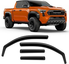 in-Channel Rain Guards Compatible with Toyota Tacoma