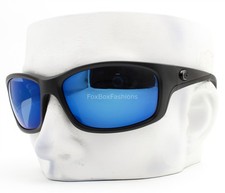 Costa Del Mar Jose Sunglasses Matte Blackout Polarized Blue Plastic 580P w/case
