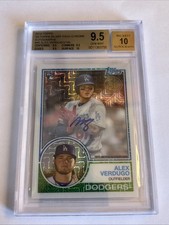 Topps Silver Pack 2018 Alex Verdugo Rc Auto /199 BGS 9,5 GEM MINT