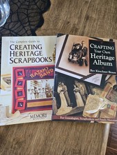 Creating Heritage Scrapbooking Idea Boiks Set Of 2
