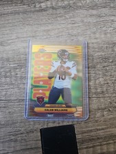 2025 Topps Chrome Caleb Williams Insert Chicago Bears NFL Power Players