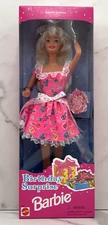1996 Barbie Birthday Surprise Doll Mattel 16491 New