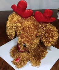 Cocker Spaniel or Poodle Musical Animated, Dances to Jingle bells family fun