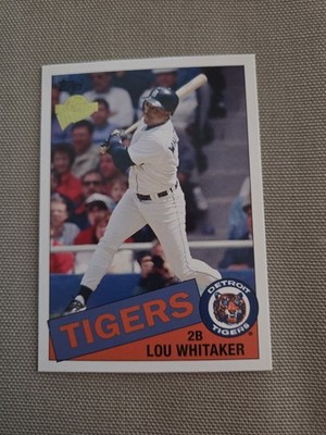 2005 Topps All-Time Fan Favorites Lou Whitaker #23 Tigers