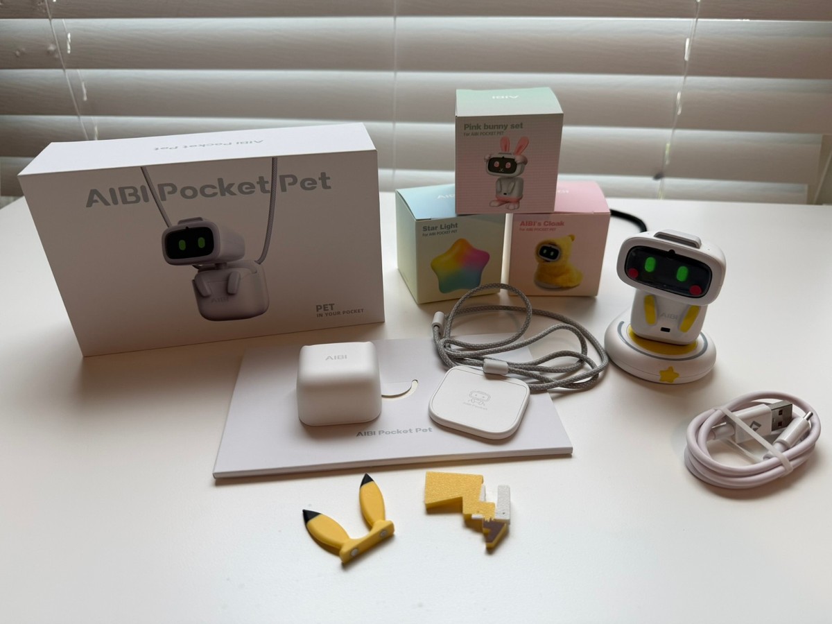 Aibi Pocket Pet Wearable Robot ChatGPT AI Companion with Custom