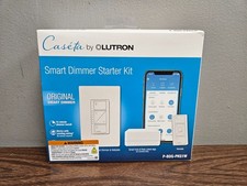 Lutron Caseta P-BDG-PKG1W Dimmer Kit w/ Smart Bridge New