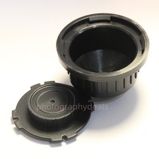 PL Lens Rear Cap Back Cover and Camera Body Cap Cover for Arri PL Camera Lens
