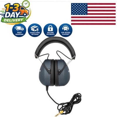 Dynamic Over-Ear Headphones with 25 dB Noise Canceling and Padded Comfort