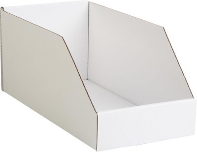 Hudson Exchange 6x12x5.5'' (100 Pack) Corrugated Parts Bin Box For Storage &