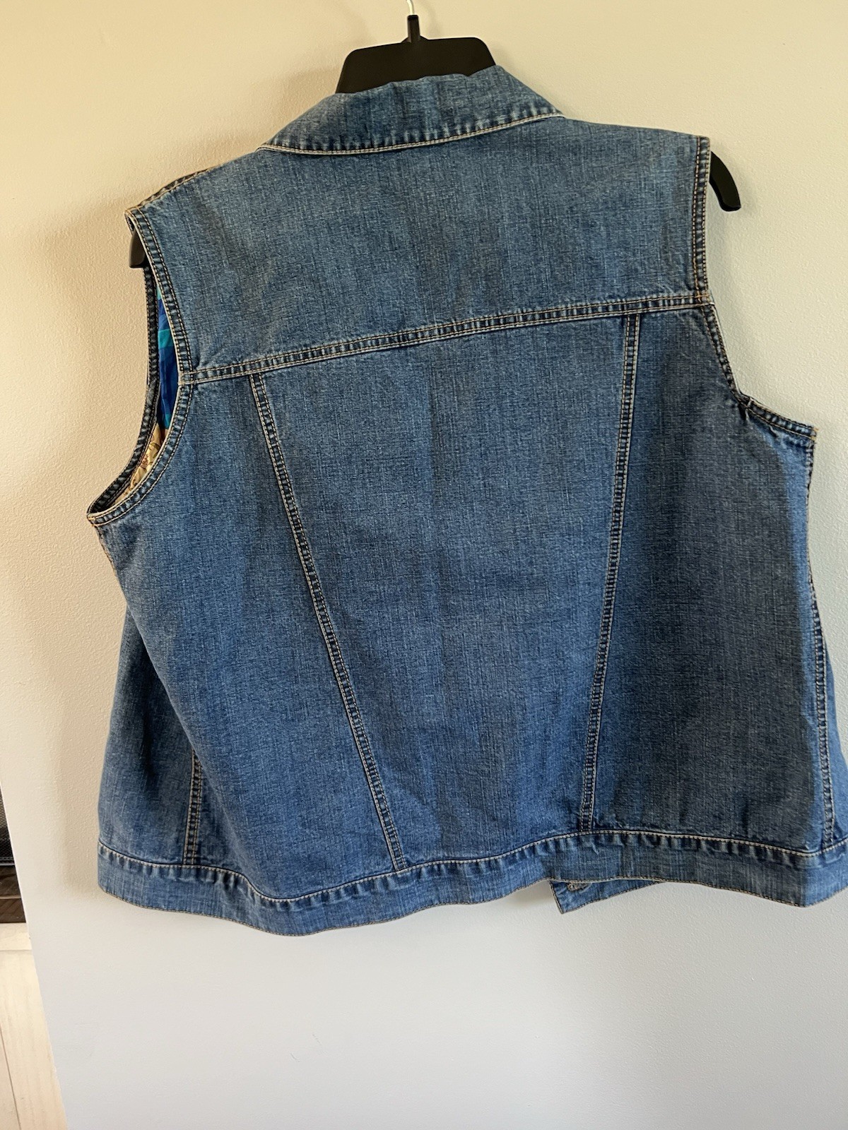 Chico’s Design Patchwork Silk Lined Sleeveless De… - image 5