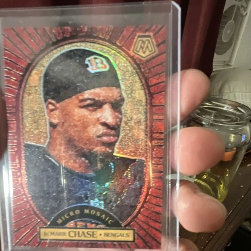 Panini Mosaic 2025 Micro Mosaic Ja'Marr Chase Cincinnati Bengals NFL Card #21