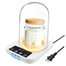 Sourdough Starter Warmer with Glass Dome, 1 F Precise Temperature Control from