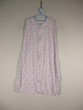 Halo Sleepsack Baby Floral Wearable Blanket Full Zip Size L 12-18 Pink