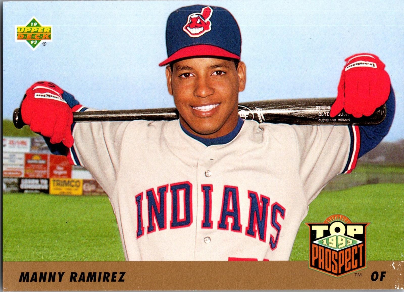 1993 Upper Deck #433 Manny Ramirez Cleveland Indians