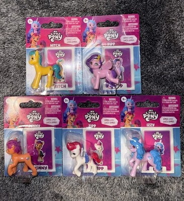 My Little Pony Complete 5 Figure Set Sunny Izzy Pipp Hitch Zipp New Sealed