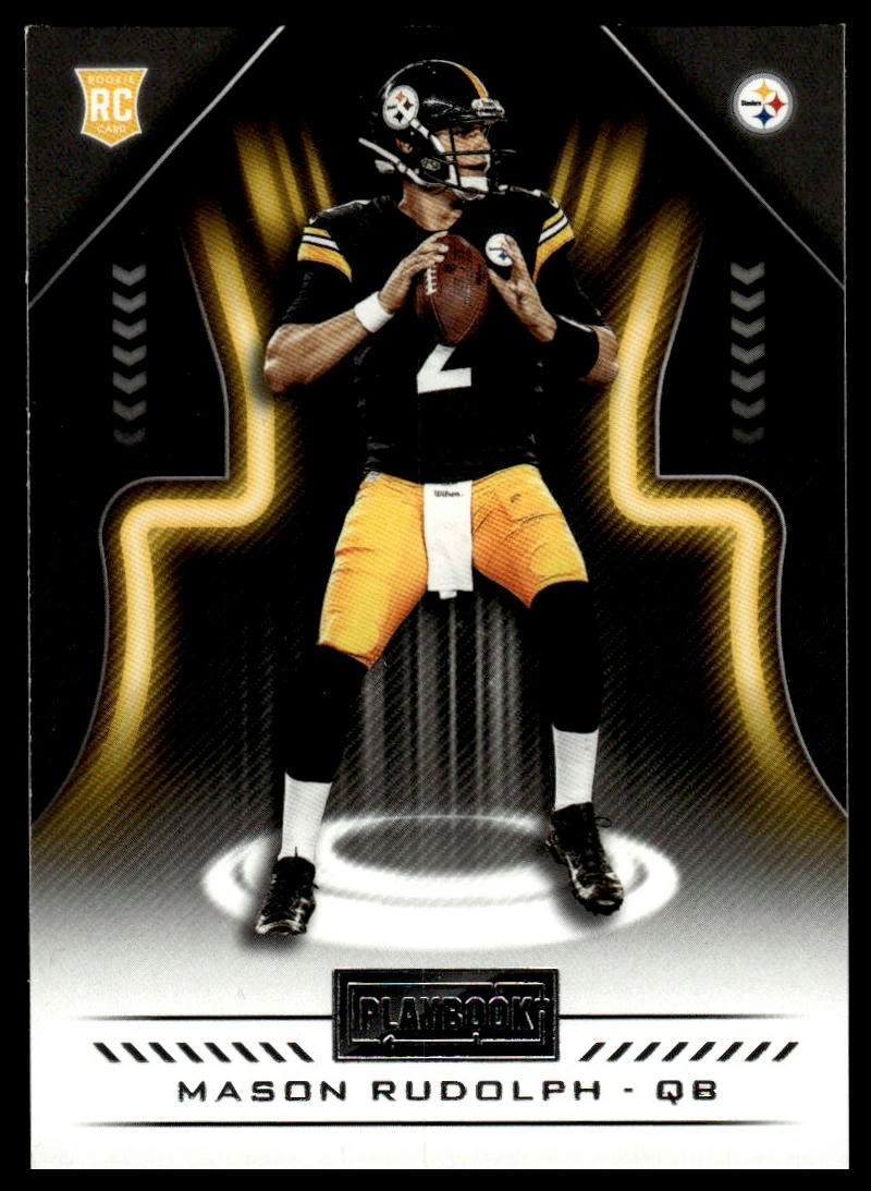 2018 Panini Playbook #110 Mason Rudolph Purple