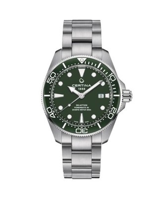 CERTINA Men Analog Automatic Casual Watch Classic Dress Green Dial Waterproof Ro
