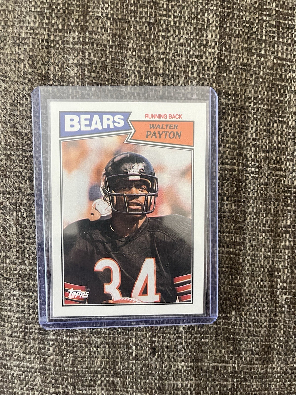 1987 Topps - Walter Payton #46 NM Chicago Bears HOF