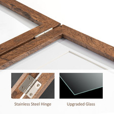 RK Cadres Cornice su Misura 43x43 o 43 x 43 Cornice portafoto Arancione, 3 Centimetri di Larghezza