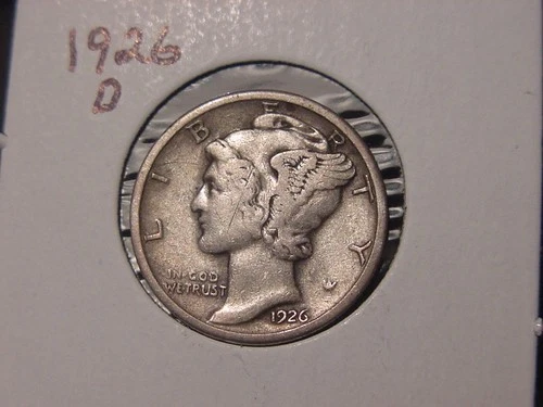 1926-D MERCURY DIME POPULAR BETTER DATE SHIPS FREE