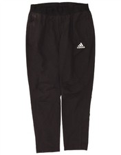 Adidas Mens Tracksuit Trousers Large  Black Polyester DL29