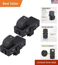 2Pcs Passenger Power Window Switch Control Button, Compatible with 2008-2011 Che