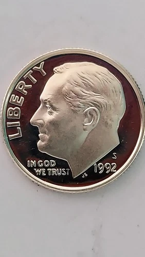 1992-S United States Proof Silver, Roosevelt Dime