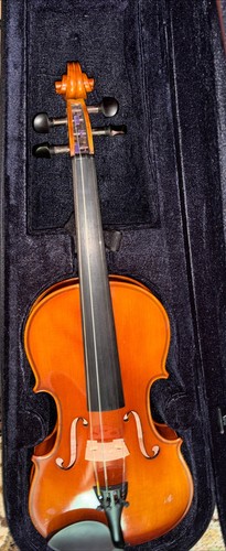 Strobel 2008 ML-100 Student Series 4/4 Size Violin w/ Case Glasser Bow
