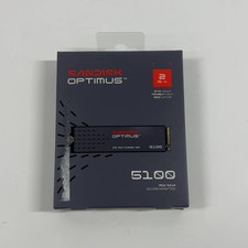 New SanDisk 2280mm OPTIMUS 2TB M.2 NVMe Gen 4.0 x 4 SSD SDSP51200TAN-000G1