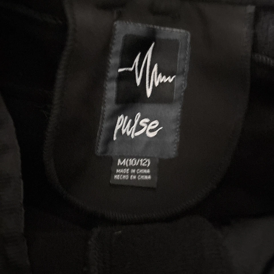 Pulse Youth Snow Ski Pants M 10/12 Black - Image 4 of 4