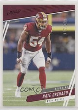 2020 Panini Prestige Xtra Points Red 237/249 Nate Orchard #157 ut4
