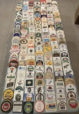 Lot Of Over 500 Paper Beer Coasters Collection Various Brands