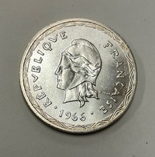 New Hebrides - 1966 Large Silver 100 Francs - Scarce