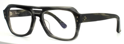 DANDY'S Rough Elio Grey Mens Aviator Full Rim Eyeglasses 54-18-140 B:43