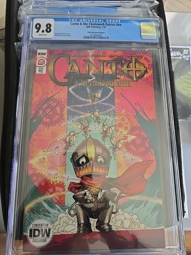 CANTO & THE CLOCKWORK FAIRIES - IDW Convention Edition /300 - CGC 9.8