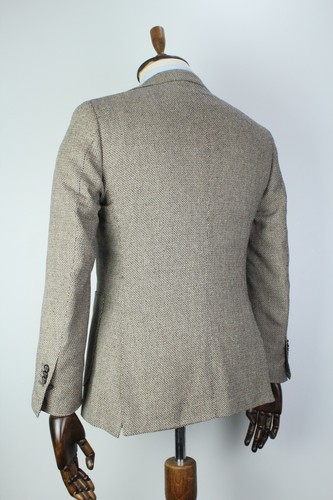 SUITSUPPLY HUDSON Brown WOOL SILK LINEN Sport Coat Blazer Jacket 48S IT / 38S US - Picture 9 of 15