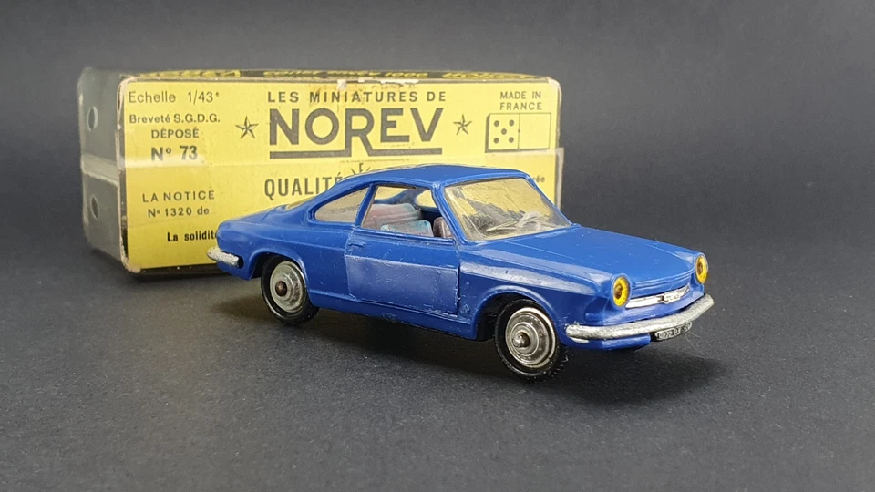 ANCIEN NOREV # 73 - SIMCA 1000 COUPÉ 1200S - PLASTIQUE - ANNÉES 60 - Photo 3/4