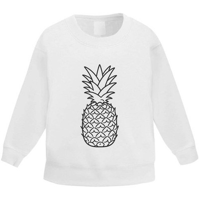 Kinder Sweatshirt / Pullover / Pulli ''Ananas'' (KW063090)