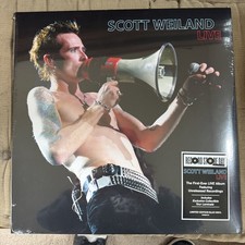 SCOTT WEILAND Live SEALED limited edition LP Blue Vinyl RSD