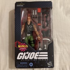 GI JOE CLASSIFIED SERIES NINJA FORCE ZARTAN 192 NEW FACTORY SEALED DAMAGE BOX