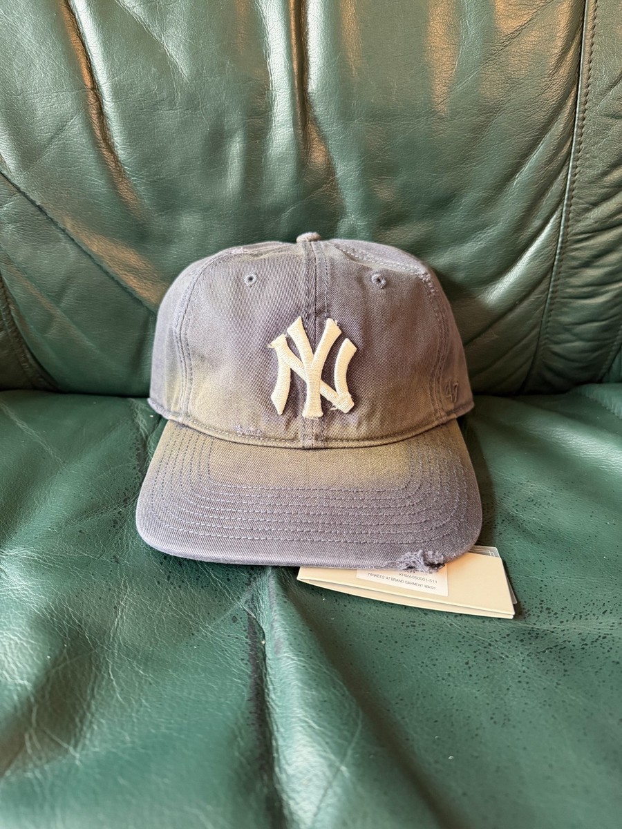Kith & 47 MLB New York Yankees Washed Franchise LS Cap Granite