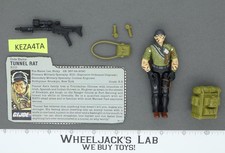Tunnel Rat V1 100  Complete 1987 G.I. Joe Hasbro Vintage Action Figure