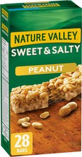 Nature Valley Sweet and Salty Peanut Chewy Nut Bars, 28pk, 980g/2.1 lbs.,