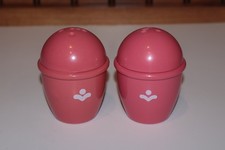 Little Tikes Pink Salt  Pepper Shakes Sound Pretend Play Food