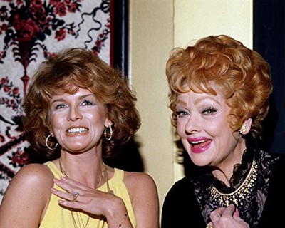 Ann-Margret Lucille Ball candid 1970's talking together11x14 Photographraph
