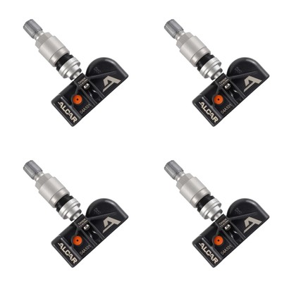 4 Alcar pre-programmed TPMS Sensors silver for KIA EV3 EV9 Soul Sportage Stinger