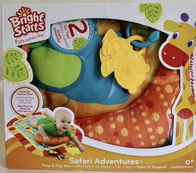 bright starts safari adventures prop and play mat