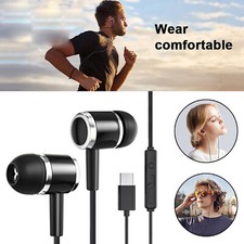 5PCS Type C Headphones Earbuds in Ear Earphones w/ Mic For Samsung Galaxy S22
