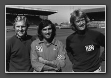 Bobby Moore George Best Rodney Marsh Fulham 12