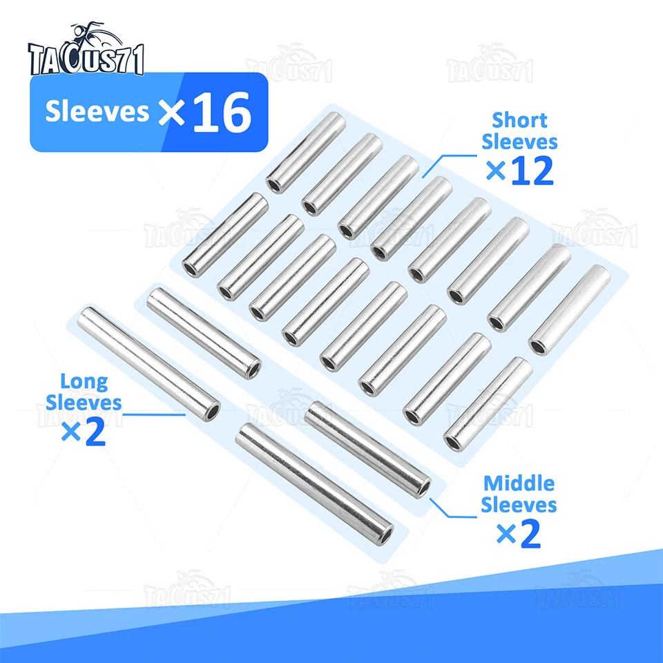 Kits de manguitos de buje de brazo HDPE 48 PIEZAS A para Polaris Ranger 500 4x4 6x6 2005-2008 Foto 4 de 4